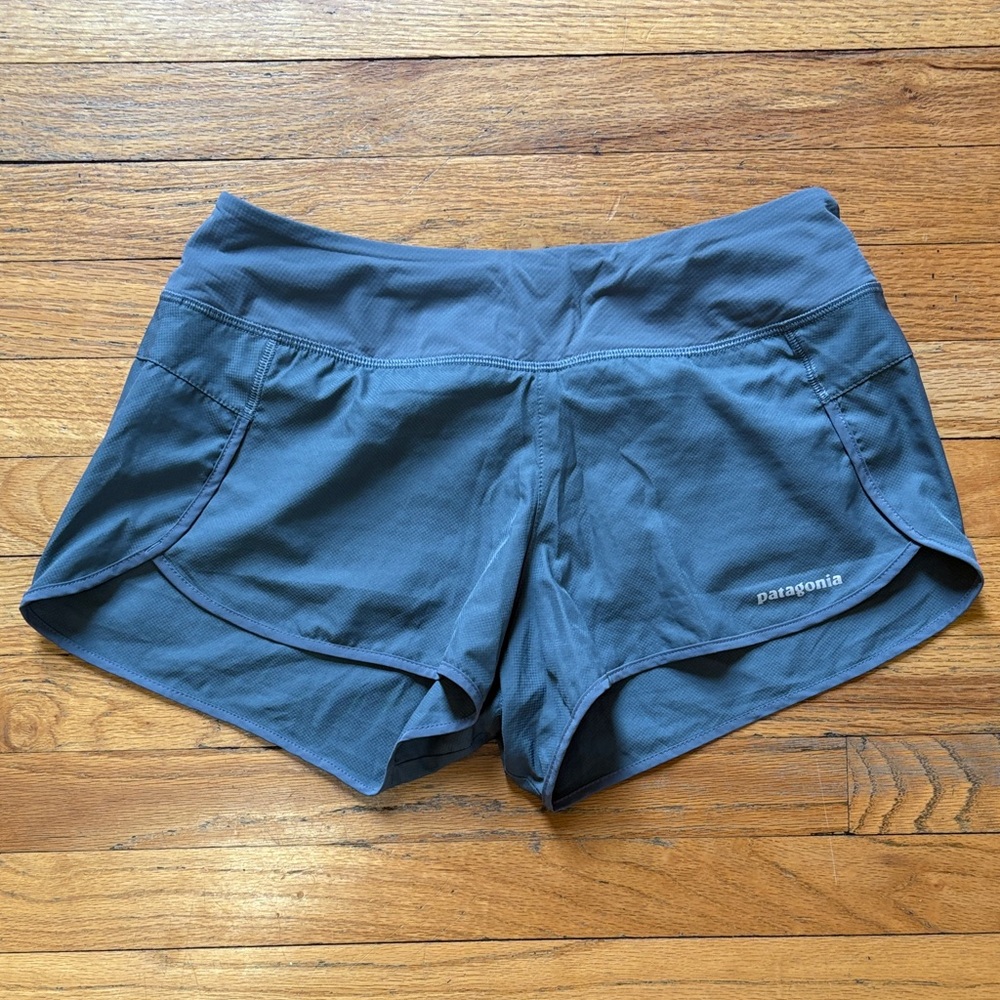 Patagonia Women's Athletic Shorts in Slate Blue
